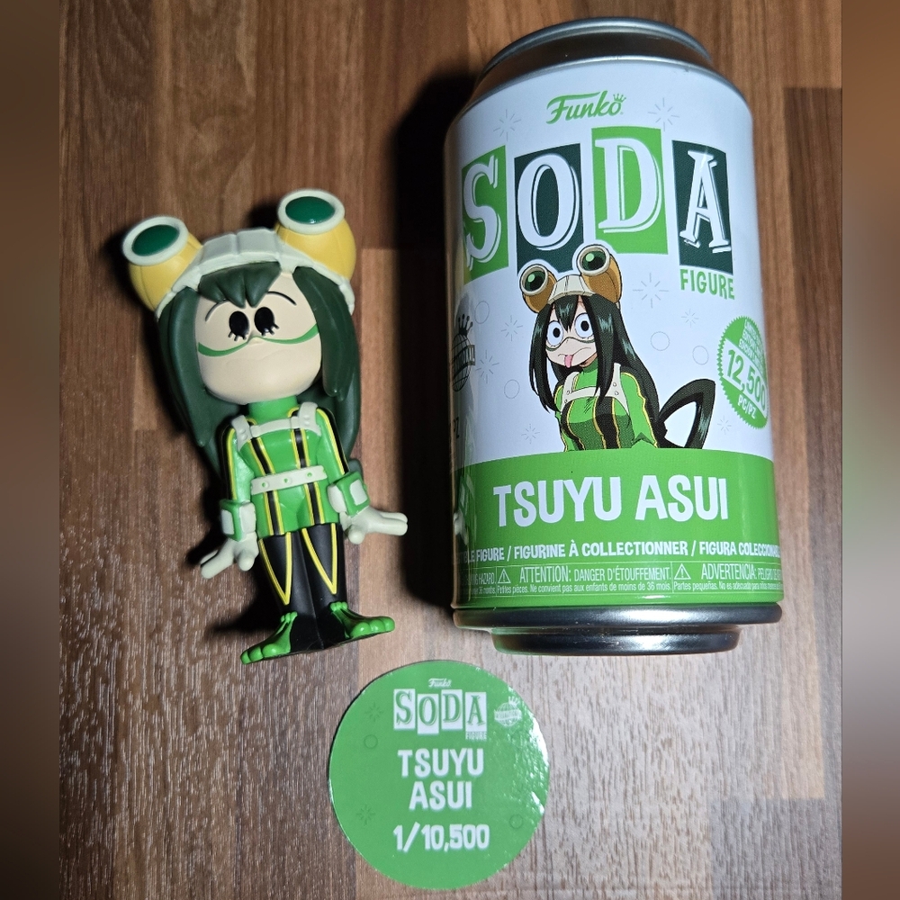 Funko Soda My Hero Academia - Tsuyu Asui 1/10,500 Common